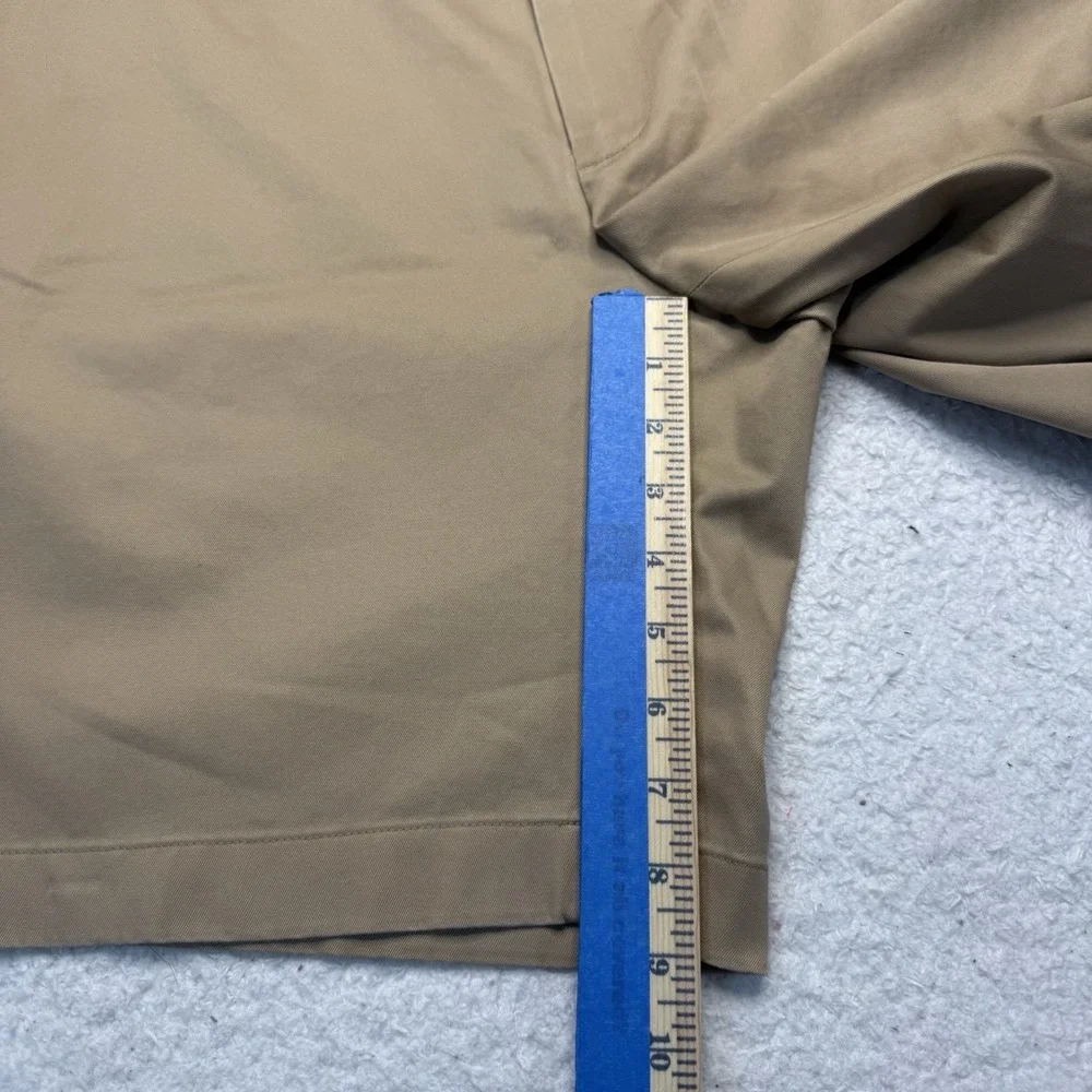 Brooks Brothers Chino Shorts Mens 38 Tan Advantage Lightweight Stretch‎ Khaki